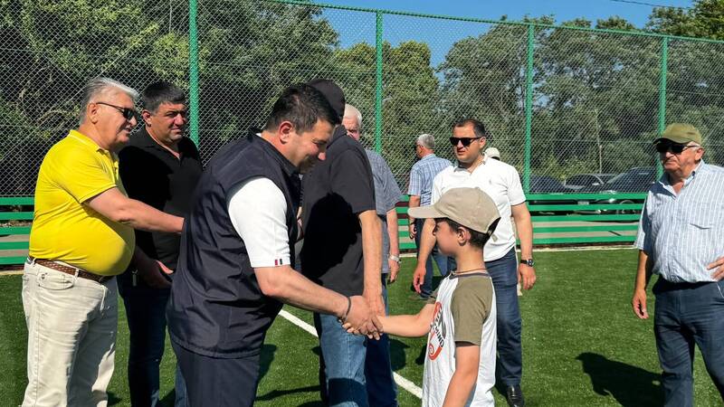 „წეროების ტბასთან“ ახალი სპორტული სივრცე მოეწყო