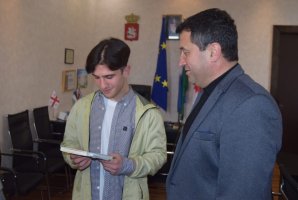 სამტრედიის მერმა გურამ შენგელიას წარმატება მიულოცა 