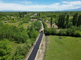 სოფელ ხიბლარის ქალაქთან დამაკავშირებელი გზა დაიგო