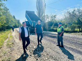 შიდა სასოფლო და საუბნო გზების რეაბილიტაცია აქტიურად მიმდინარეობს