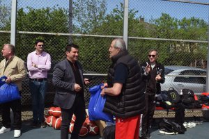 სამტრედიაში გალაკტიონის ქუჩაზე ახალი საკალათბურთო მოედანი საზეიმოდ გაიხსნა