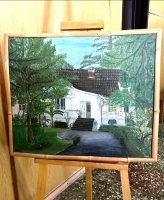 სამტრედიის მუნიციპალიტეტის მერიის მხარდაჭერით გიორგი მეშველიანის პირველი პერსონალური გამოფენა მოეწყო