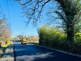 სამტრედიაში შიდა საუბნო გზები წესრიგდება 