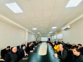 სამშენებლო კომპანიების და ტერიტორიული ორგანოების წარმომადგენლებთან სამუშაო შეხვედრა გაიმართა