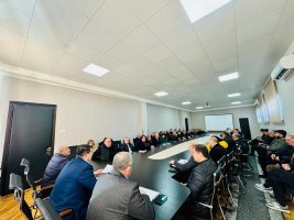 სამშენებლო კომპანიების და ტერიტორიული ორგანოების წარმომადგენლებთან სამუშაო შეხვედრა გაიმართა