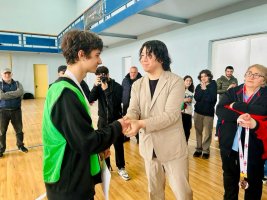 სამტრედიაში სკოლებს შორის მუნიციპალური ტურნირი მიმდინარეობს 