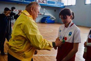 სამტრედიაში სკოლებს შორის მუნიციპალური ტურნირი მიმდინარეობს 