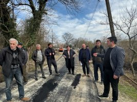 სამტრედიაში აქტიურად მიმდინარეობს ადგილობრივი მნიშვნელობის გზების მოწესრიგება