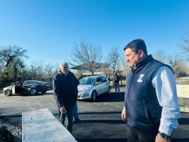 სამტრედიაში  საგზაო ინფრასტრუქტურის მოწყობის სამუშაოები აქტიურად მიმდინარეობს