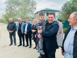 თვითმმართველობის წარმომადგენლები მესხების დასახლებაში რამადანის დასრულების დღესასწაულს დაესწრნენ