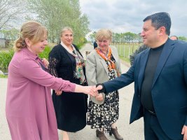 თვითმმართველობის წარმომადგენლები მესხების დასახლებაში რამადანის დასრულების დღესასწაულს დაესწრნენ