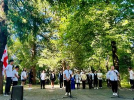 დიდ ჯიხაიშში ნიკო ნიკოლაძის სახლ მუზეუმში მუზეუმის საერთაშორისო დღე აღინიშნა