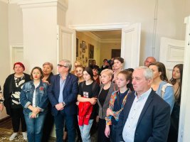 დიდ ჯიხაიშში ნიკო ნიკოლაძის სახლ მუზეუმში მუზეუმის საერთაშორისო დღე აღინიშნა