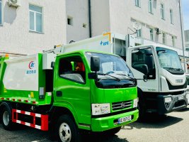 სამტრედიის მუნიციპალიტეტში სამი სპეცმანქანა - ნაგავმზიდი  შეიძინეს