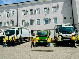 სამტრედიის მუნიციპალიტეტში სამი სპეცმანქანა - ნაგავმზიდი  შეიძინეს