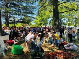 სამტრედიაში პირველად,  საჯარო და კერძო სკოლების ჩართულობით  „ანიმაციური ფესტივალი“ ჩატარდა