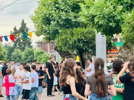 დამოუკიდებელი საქართველოს ისტორიაში,  ევროპის ჩემპიონატზე, პირველი ქართული გოლი გავიდა