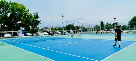 ჩოგბურთში მოყვარულთა შორის სამტრედიის მუნიციპალურმა ჩემპიონატმა სტარტი აიღო