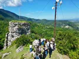 სამტრედიის მუნიციპალიტეტის მერიის ორგანიზებით ახალგაზრდებისთვის  ინფო-ტური მოეწყო