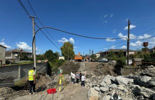 სამტრედიის მუნიციპალიტეტში, სახიდე გადასასვლელების სარეაბილიტაციო სამუშაოები მიმდინარეობს