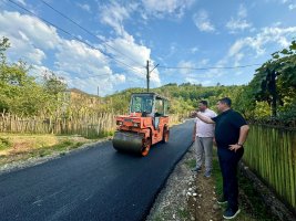 სამტრედიის  მუნიციპალიტეტში,  შიდა სასოფლო და საუბნო გზების რეაბილიტაცია აქტიურად მიმდინარეობს