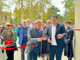 ბაშში უძველესი ტრადიციების მატარებელი კულტურის ცენტრის რეაბილიტაცია  დასრულდა