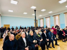 სამტრედიაში ოქროსა და ვერცხლის მედალოსნები დააჯილდოეს