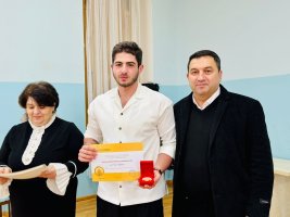 სამტრედიაში ოქროსა და ვერცხლის მედალოსნები დააჯილდოეს