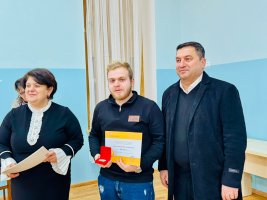 სამტრედიაში ოქროსა და ვერცხლის მედალოსნები დააჯილდოეს