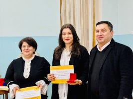 სამტრედიაში ოქროსა და ვერცხლის მედალოსნები დააჯილდოეს