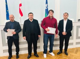 სამტრედიაში სხვადასხვა სფეროში მოღვაწე წარმატებული ადამიანები დააჯილდოეს