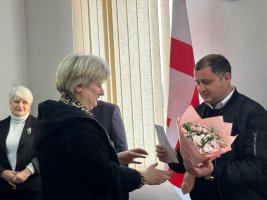 სამტრედიაში ქართული ჟურნალისტიკის  დღე აღინიშნა