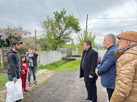 სააღდგომო მხარდაჭერის აქცია სამტრედიაში — 400-ზე მეტ ოჯახს დახმარება გადაეცა