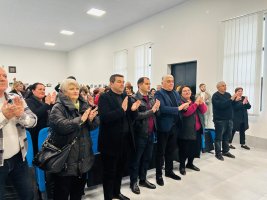 ბაშში, ახლადრეაბილიტირებულ კულტურის ცენტრში, ღონისძიება გაიმართა