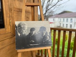 ნოღაში აკაკი შანიძის ხსოვნისადმი მიძღვნილი ღონისძიება განახლებულ სახლ-მუზეუმში გაიმართა