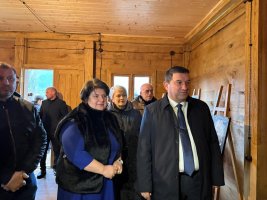 ნოღაში აკაკი შანიძის ხსოვნისადმი მიძღვნილი ღონისძიება განახლებულ სახლ-მუზეუმში გაიმართა