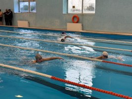 სამტრედიაში საჯარო და კერძო სკოლებს შორის ცურვის შეჯიბრი გაიმართა