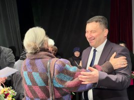 სამტრედიაში ქალბატონებს ქალთა საერთაშორისო დღე მიულოცეს