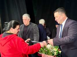 სამტრედიაში ქალბატონებს ქალთა საერთაშორისო დღე მიულოცეს