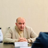 სამტრედიის მუნიციპალიტეტის მერიაში სამუშაო შეხვედრა გაიმართა