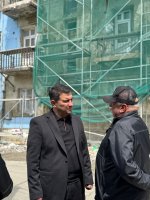 სამტრედიაში მრავალბინიანი კორპუსების სარეაბილიტაციო სამუშაოები მიმდინარეობს