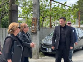 სამტრედიაში მრავალბინიანი კორპუსების სარეაბილიტაციო სამუშაოები მიმდინარეობს