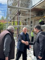 სამტრედიაში მრავალბინიანი კორპუსების სარეაბილიტაციო სამუშაოები მიმდინარეობს