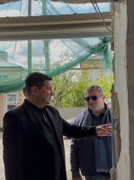 სამტრედიაში მრავალბინიანი კორპუსების სარეაბილიტაციო სამუშაოები მიმდინარეობს