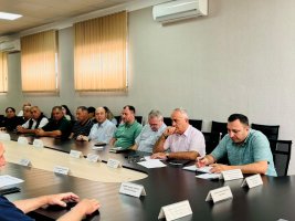 მიმდინარე პროექტები და მოსახლეობის საჭიროებები — სამტრედიის მერიაში სამუშაო შეხვედრა გაიმართა