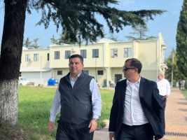 სამტრედიაში მიმდინარე ინფრასტრუქტურული პროექტების მონიტორინგი
