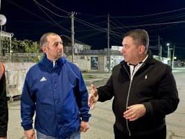 სამტრედიაში სანიაღვრე ინფრასტრუქტურის მოწესრიგება გრძელდება